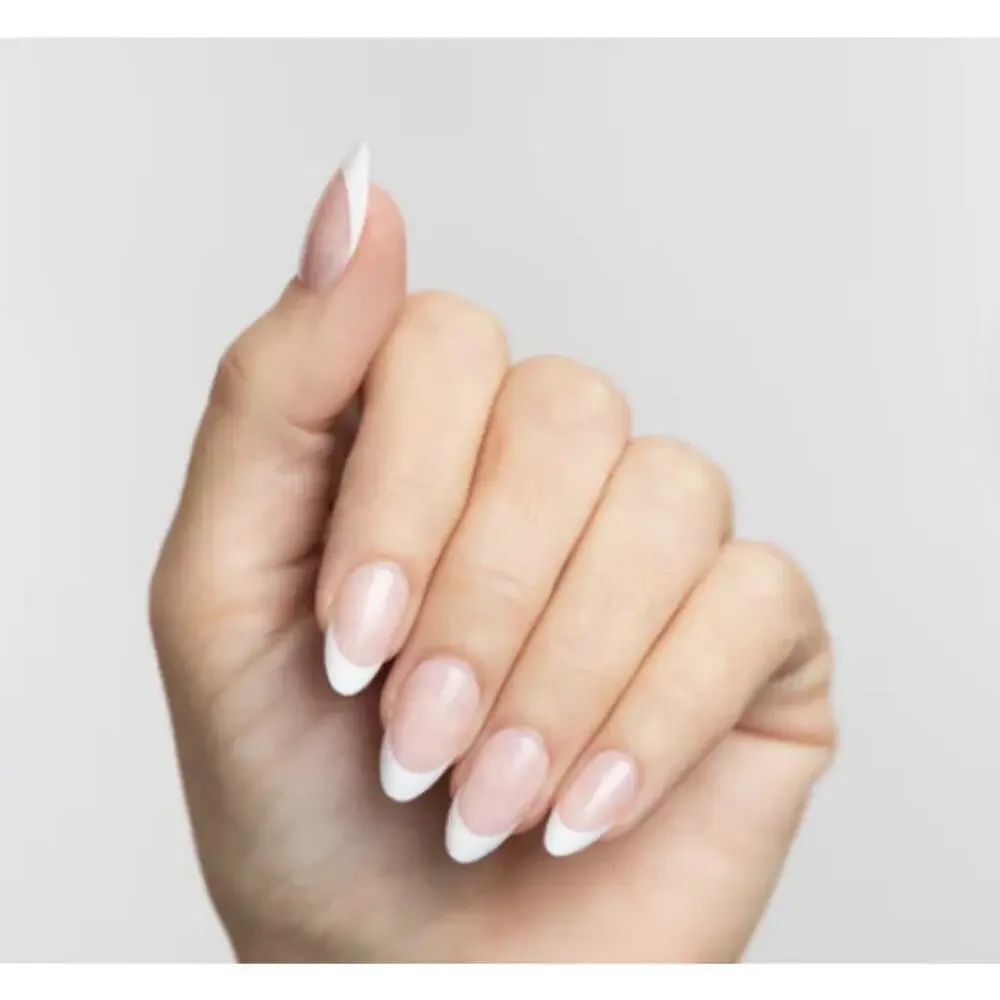 3 sets of Red Aspen Nails: French Manicure
